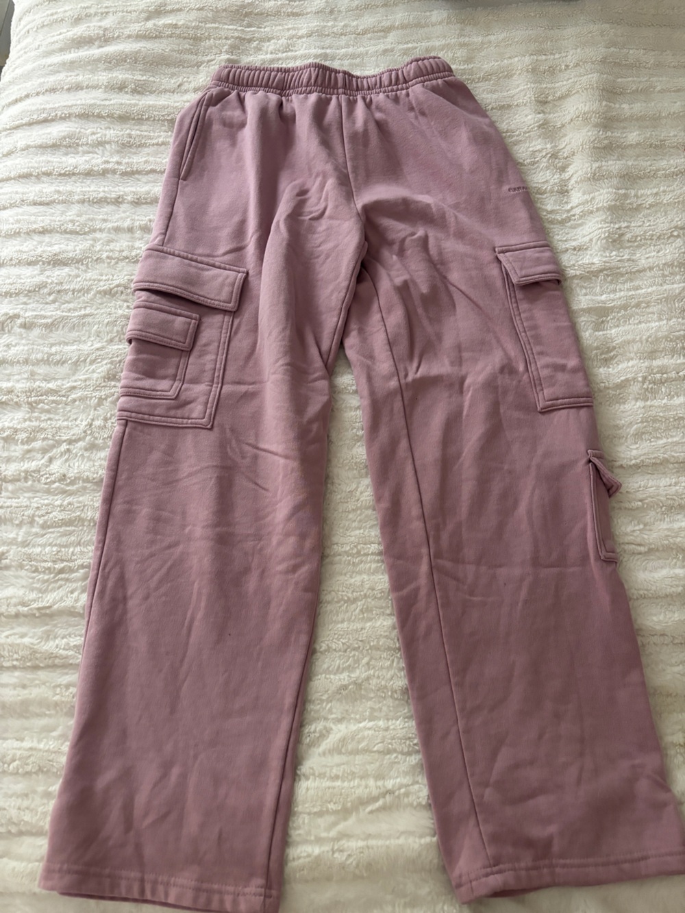 Garage Dusty Mauve Cargo Joggers